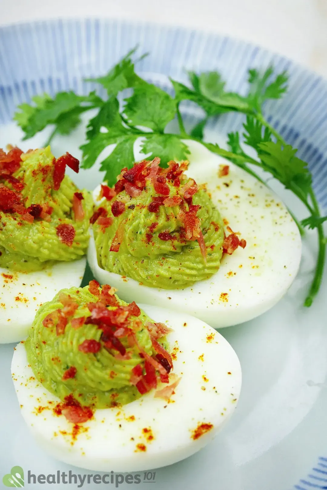 How to Prepare Ingredients for avocado deviled eggs