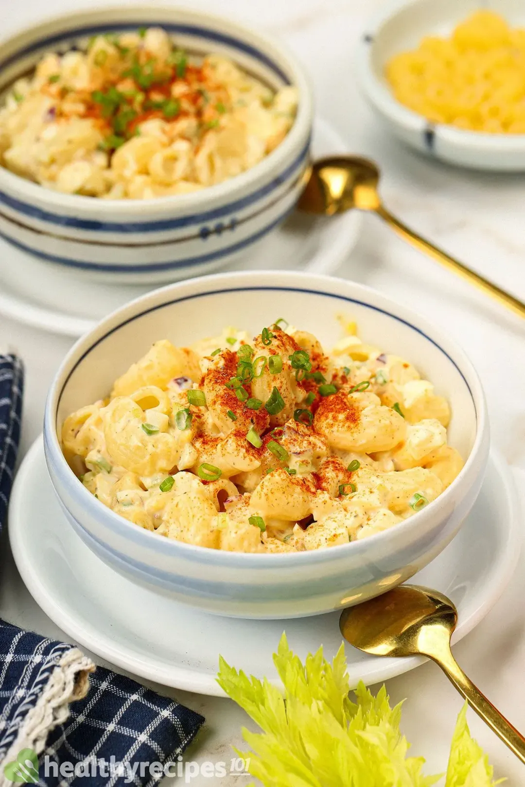 How to Prepare the Ingredients for Deviled Egg Pasta Salad
