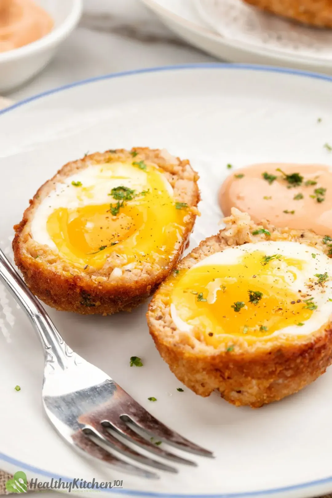 serve scotch eggs