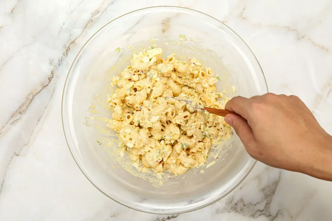 step 2 How to Make Deviled Egg Pasta Salad