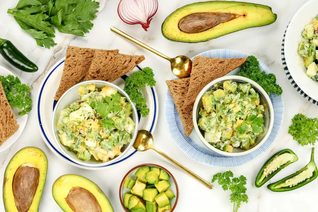 step 3 How to make avocado egg salad