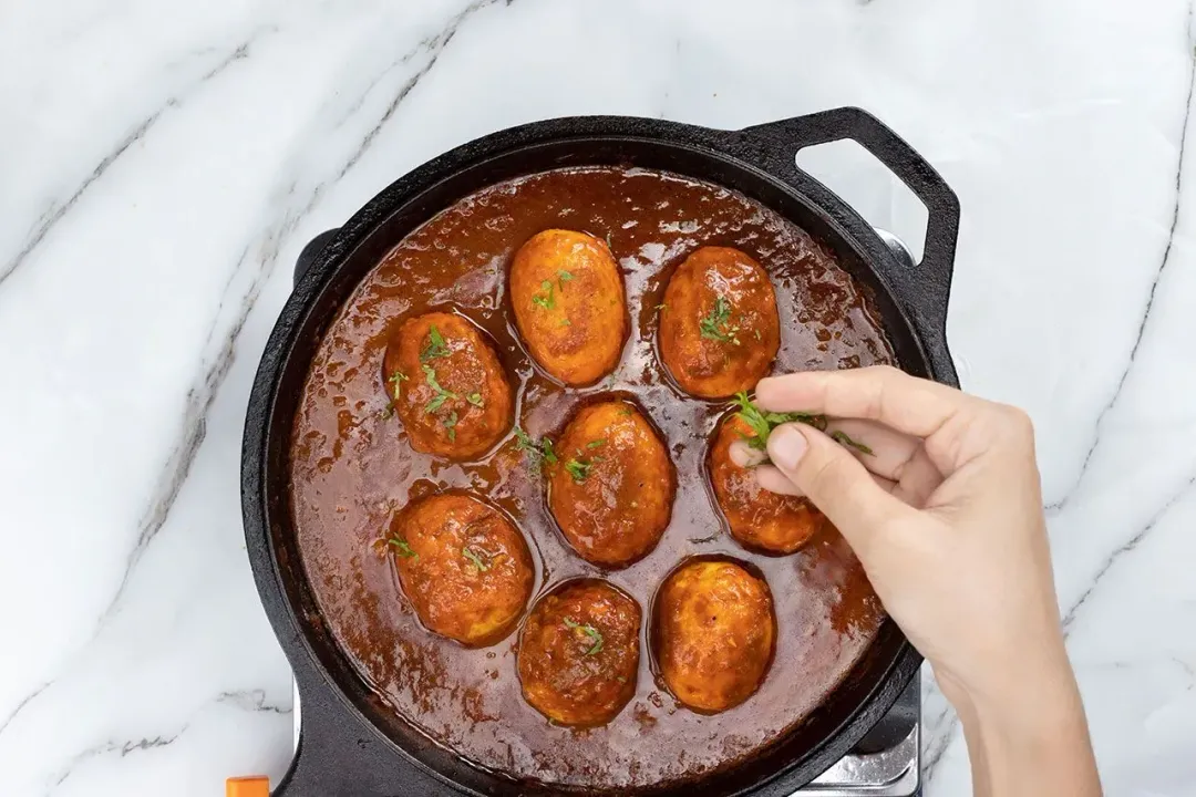 step 7 how to make egg curry
