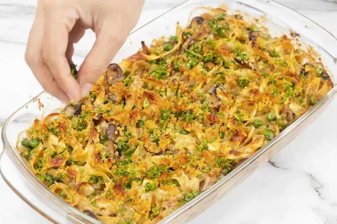 9 serve tuna noodle casserole