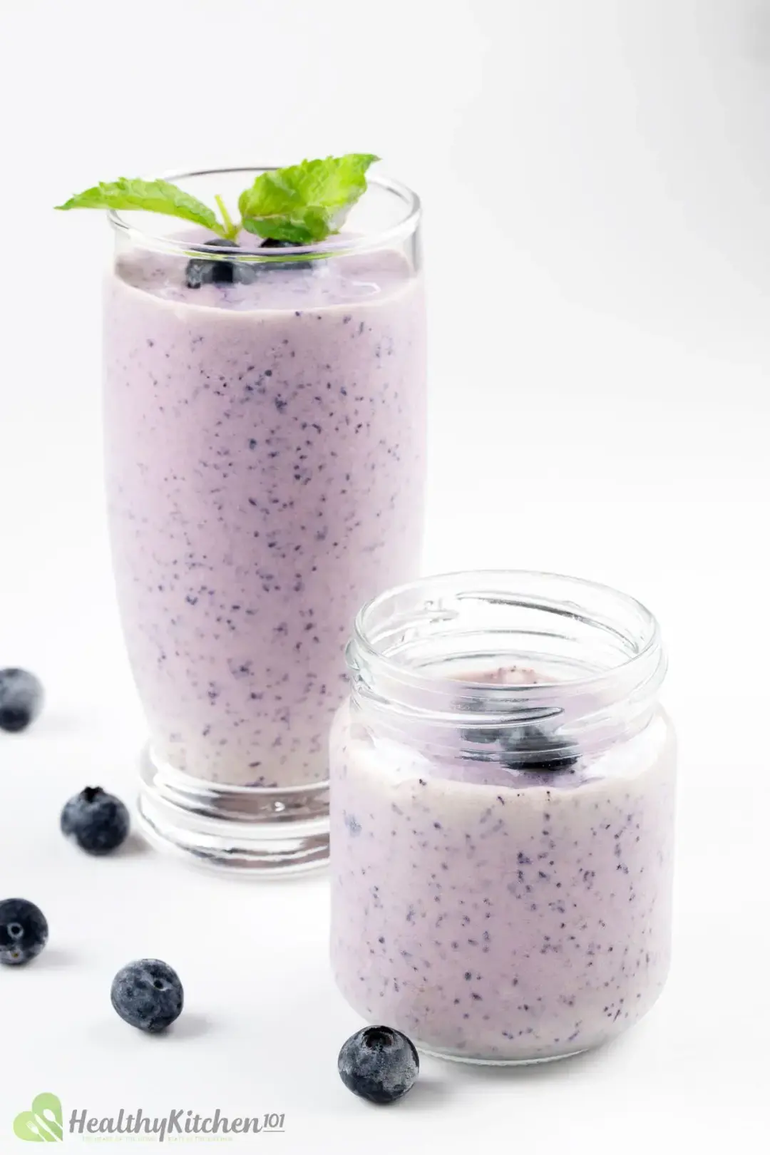 Blueberry Banana Smoothie Recipe Healthykitchen101 2