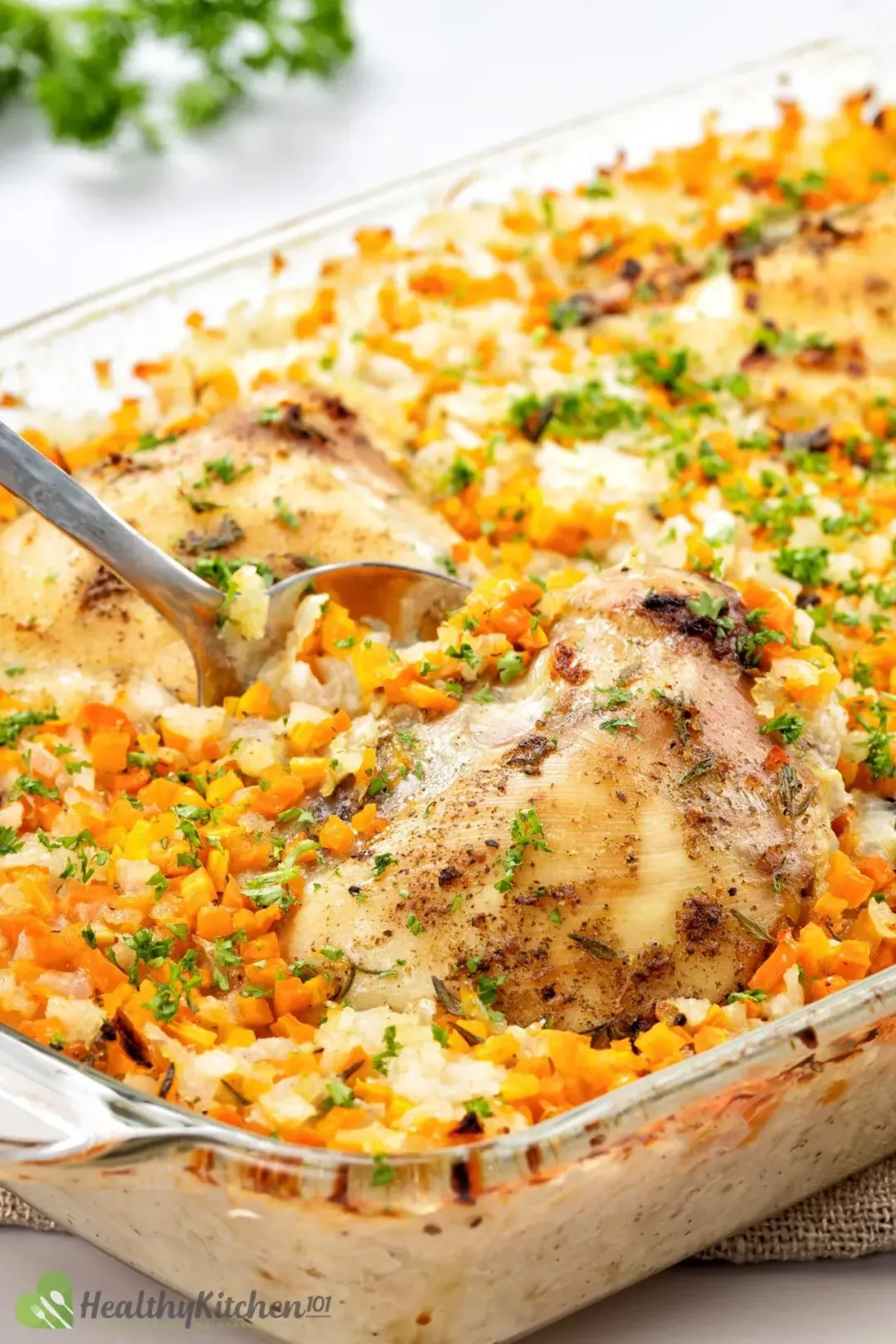 Chicken And Rice Casserole healthykitchen101 2