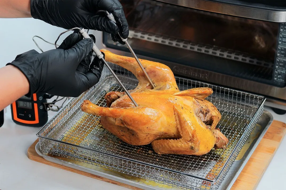 Cuisinart TOA-70 Air Fryer Toaster Oven Chicken Test