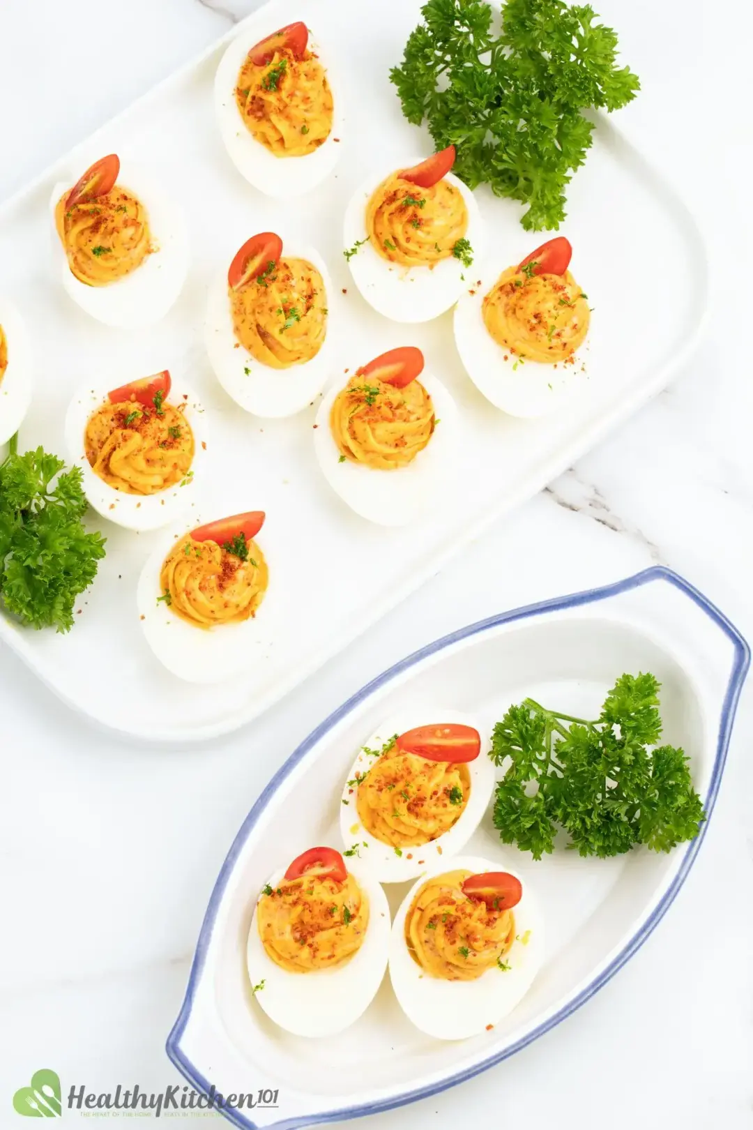 Healthy Deviled Eggs Recipe Healthykitchen101