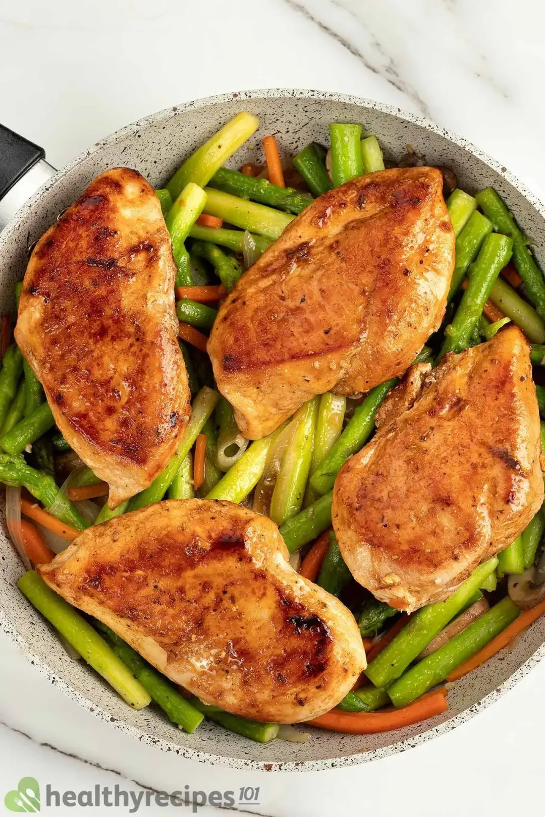Healthy pan seared chicken breast recipe