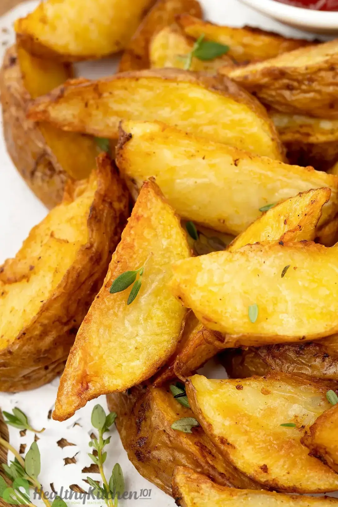 homemade air fryer potato wedges