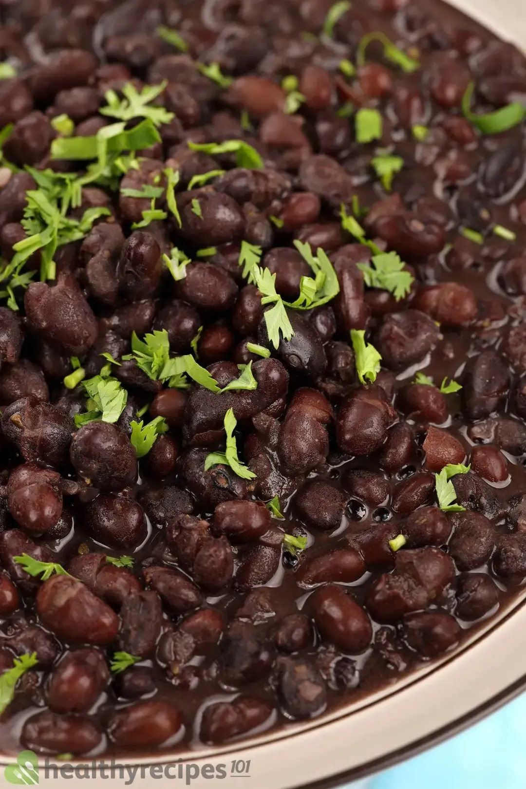 Homemade black beans in the instant pot