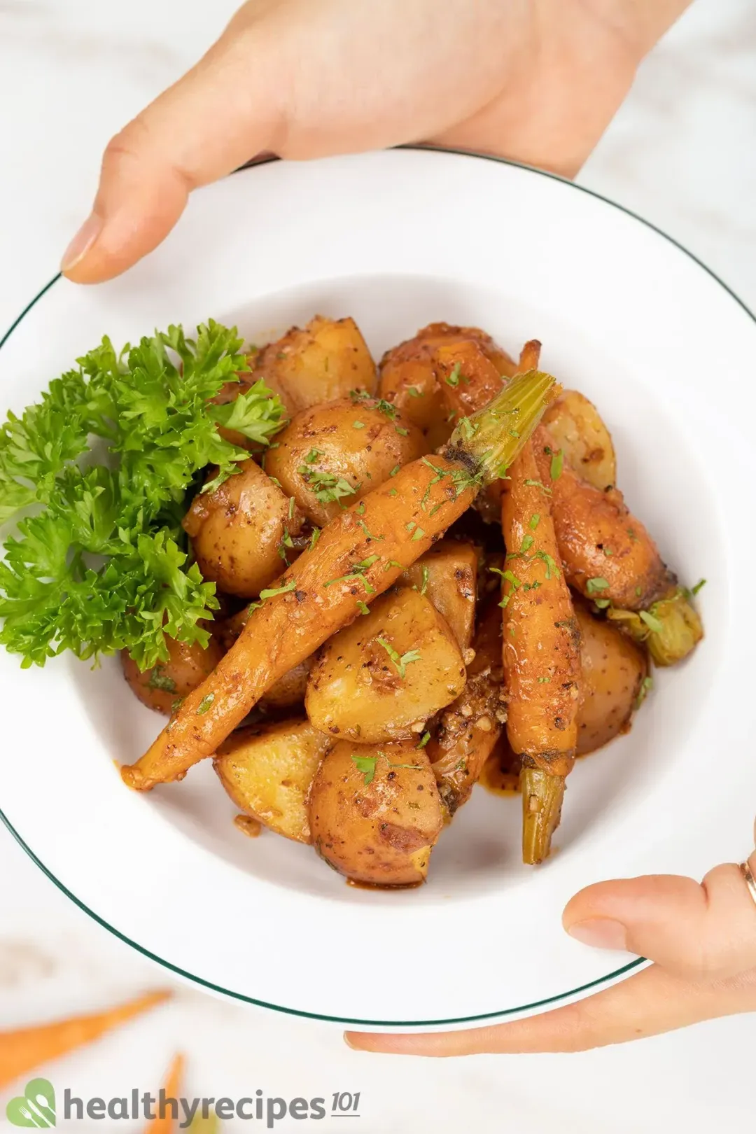 homemade instant pot potatoes and carrots