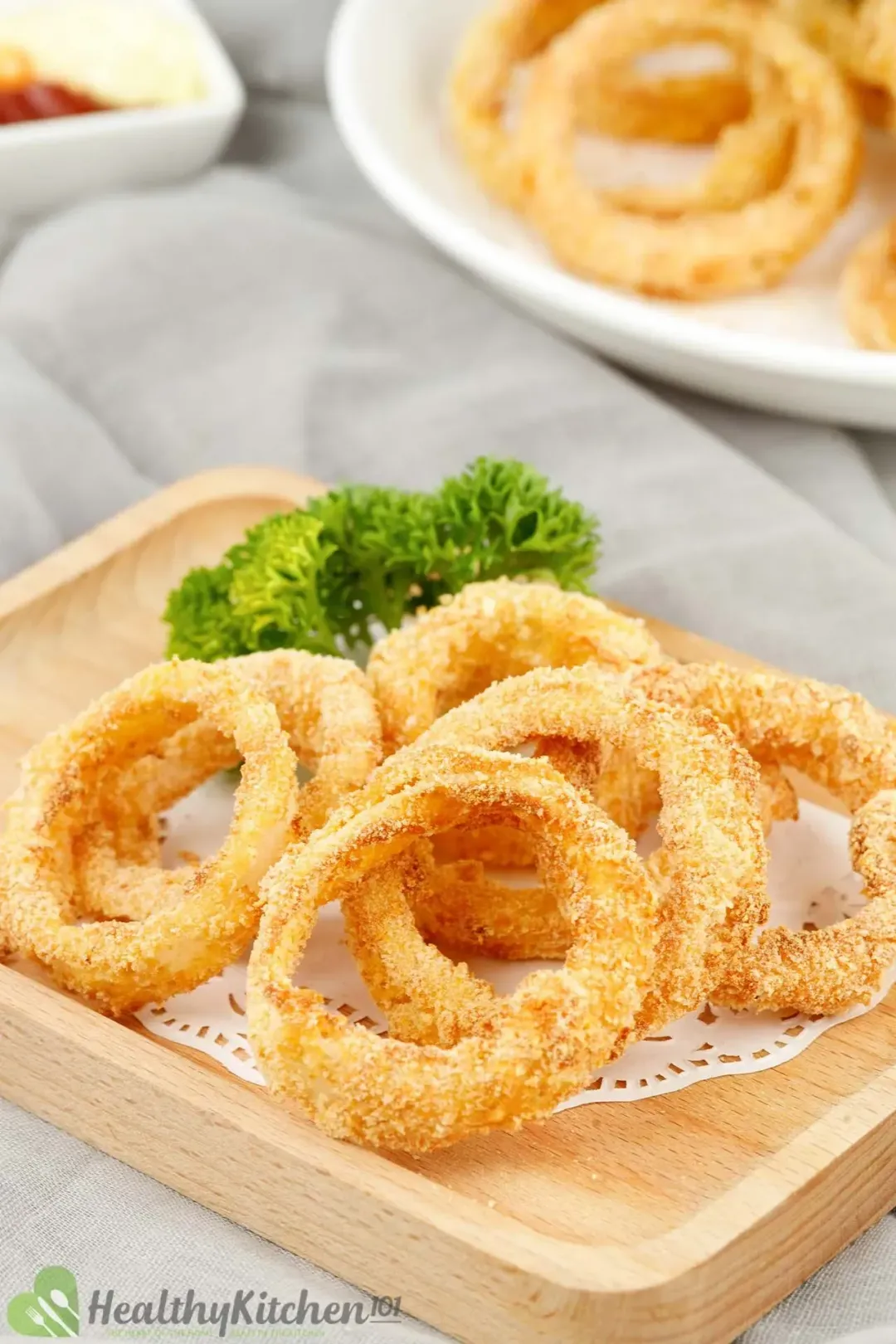 homemade onion rings in air fryer