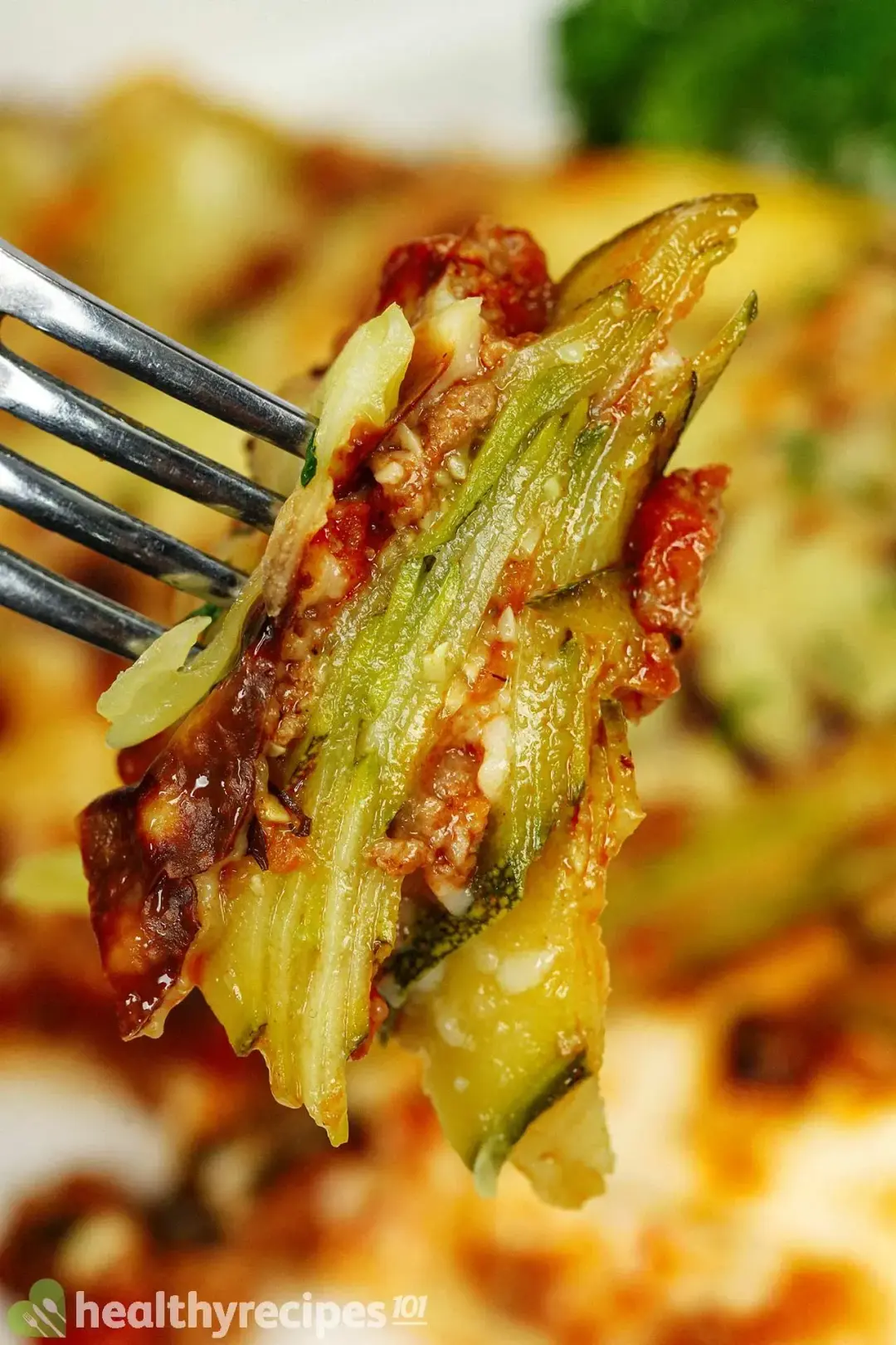 Homemade zucchini lasagna recipe