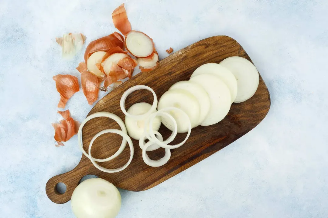 how to cut an onion for onion rings