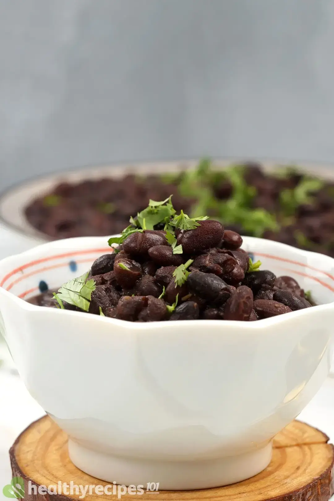 how to serve cooked black beans