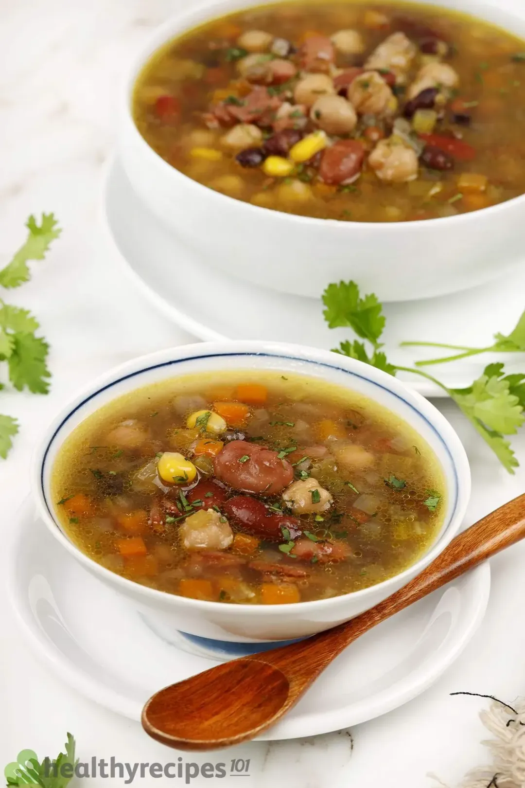 how to thicken bean soup