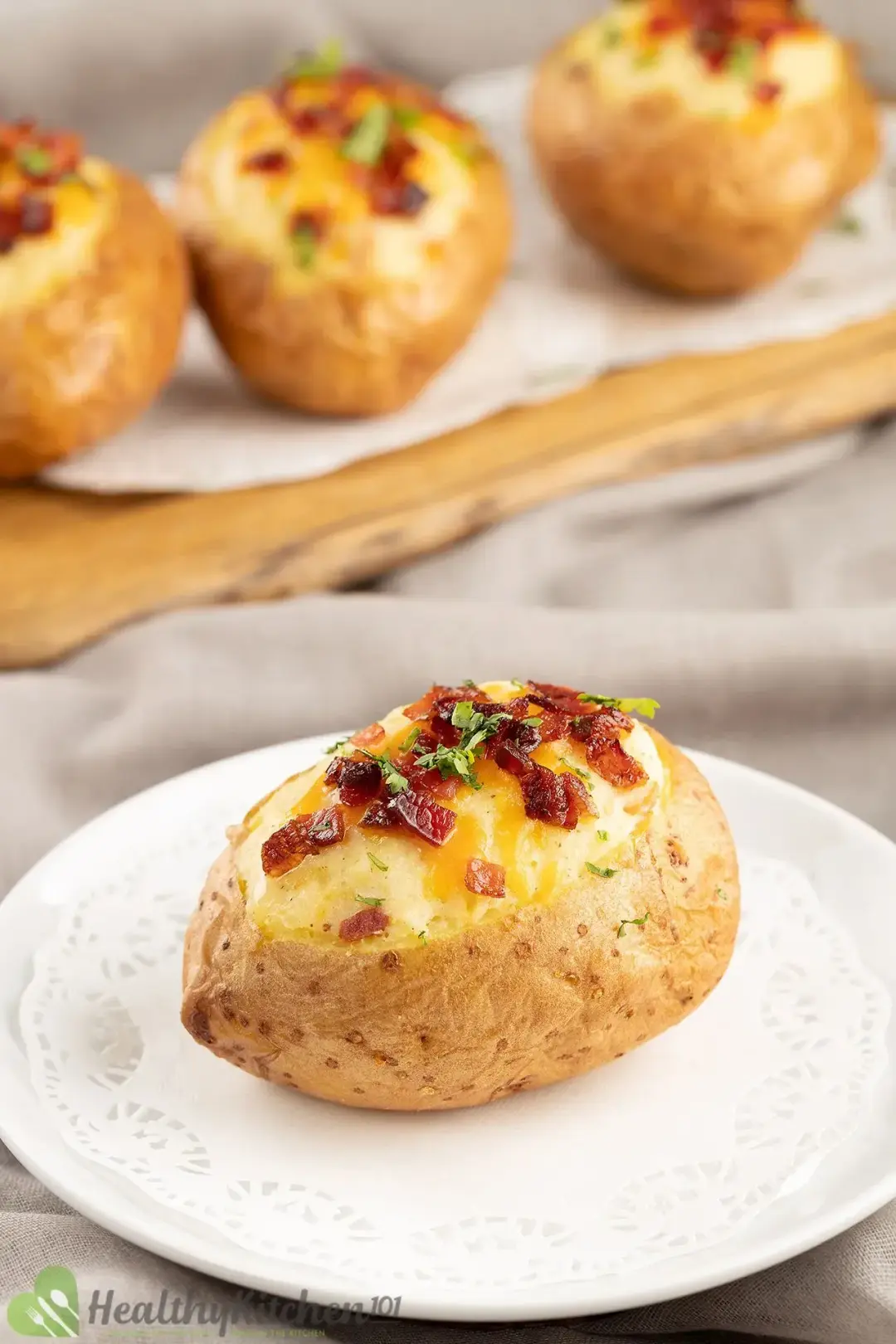 is air fried baked potato healthy