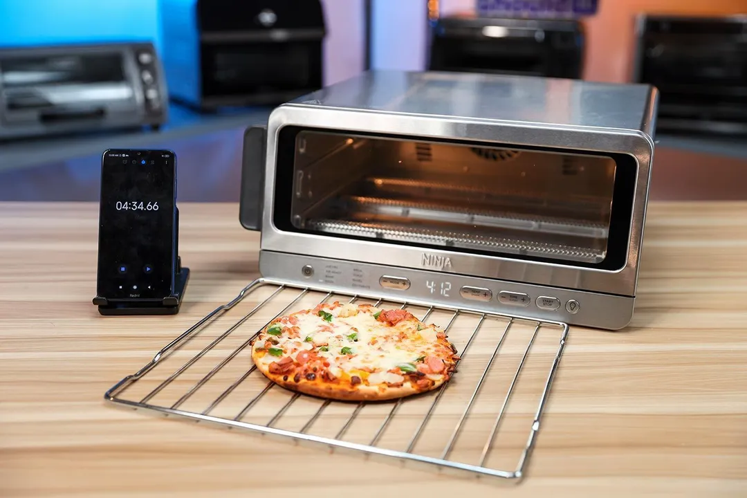 Ninja Flip Toaster Oven 8-in-1 Pizza Test