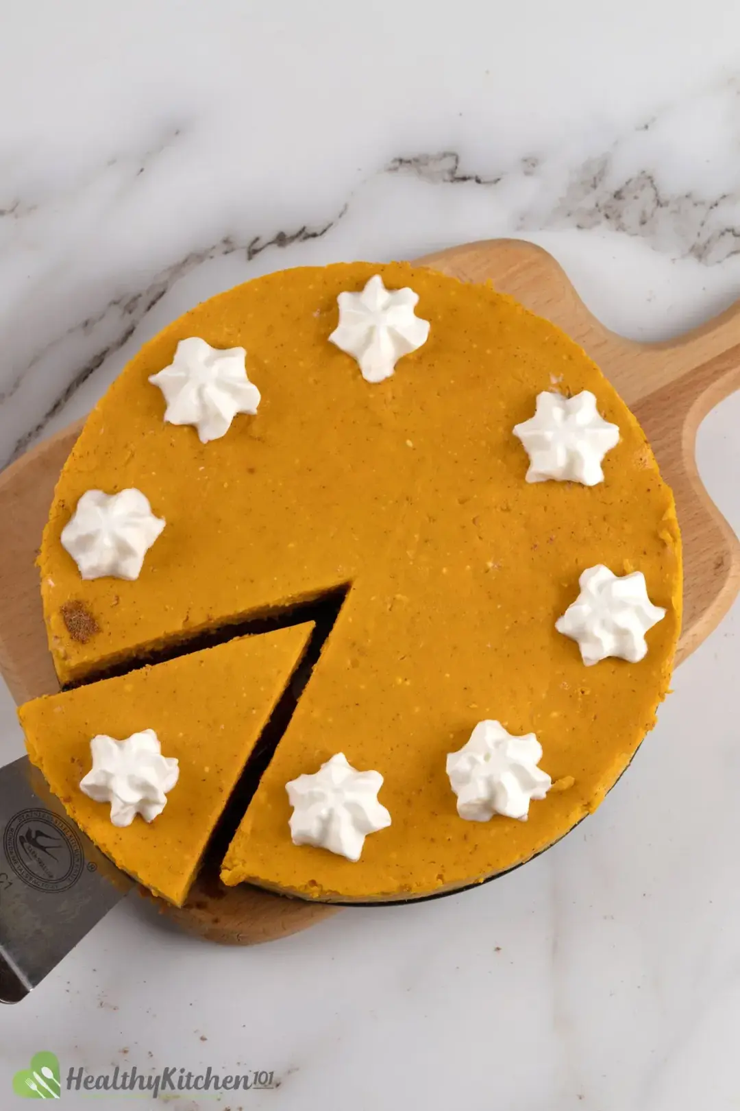 Pumpkin Cheesecake Recipe Healthykitchen101 1