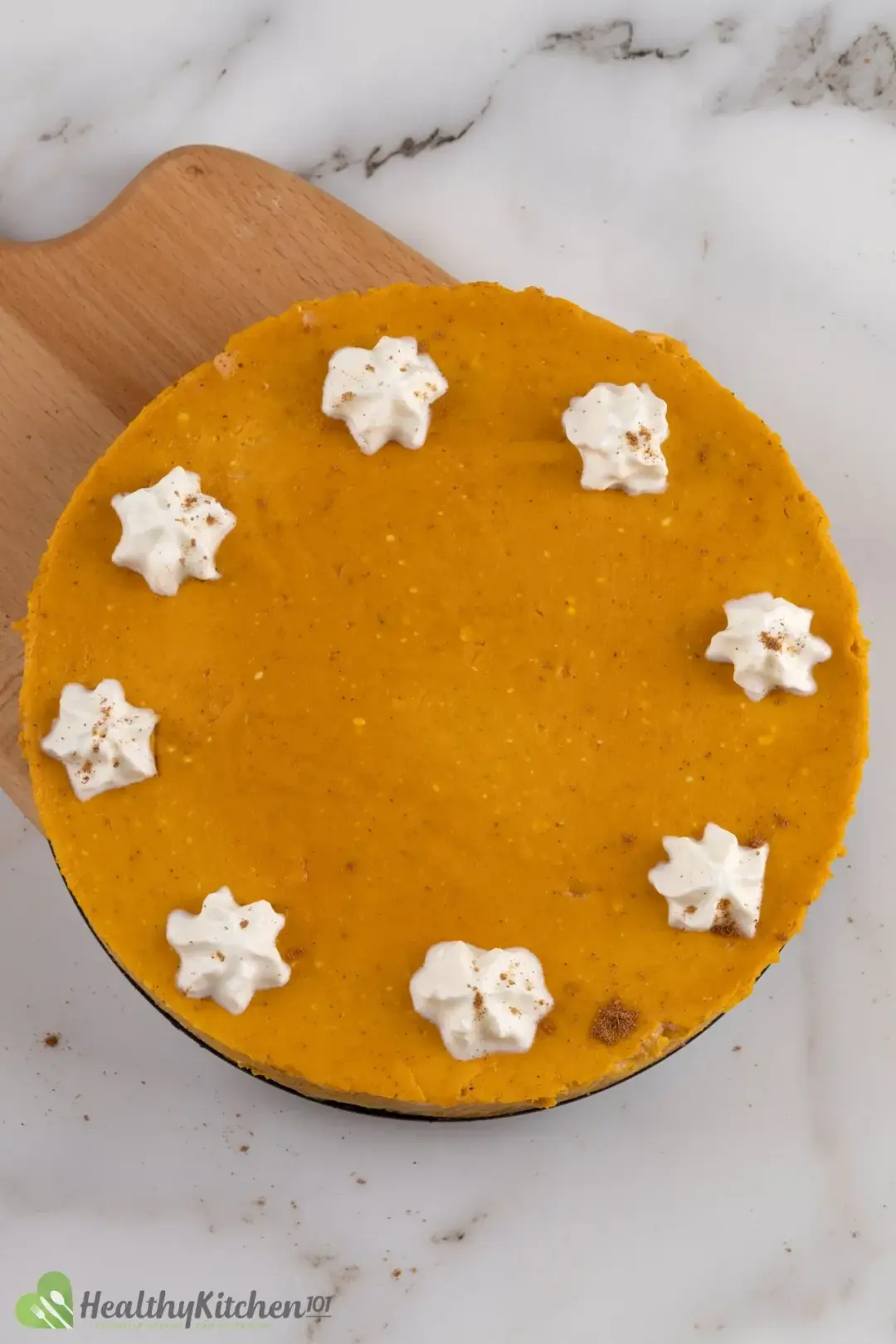 Pumpkin Cheesecake Recipe Healthykitchen101 2