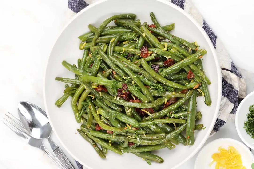 Serve Instant Pot Green Beans Recipe