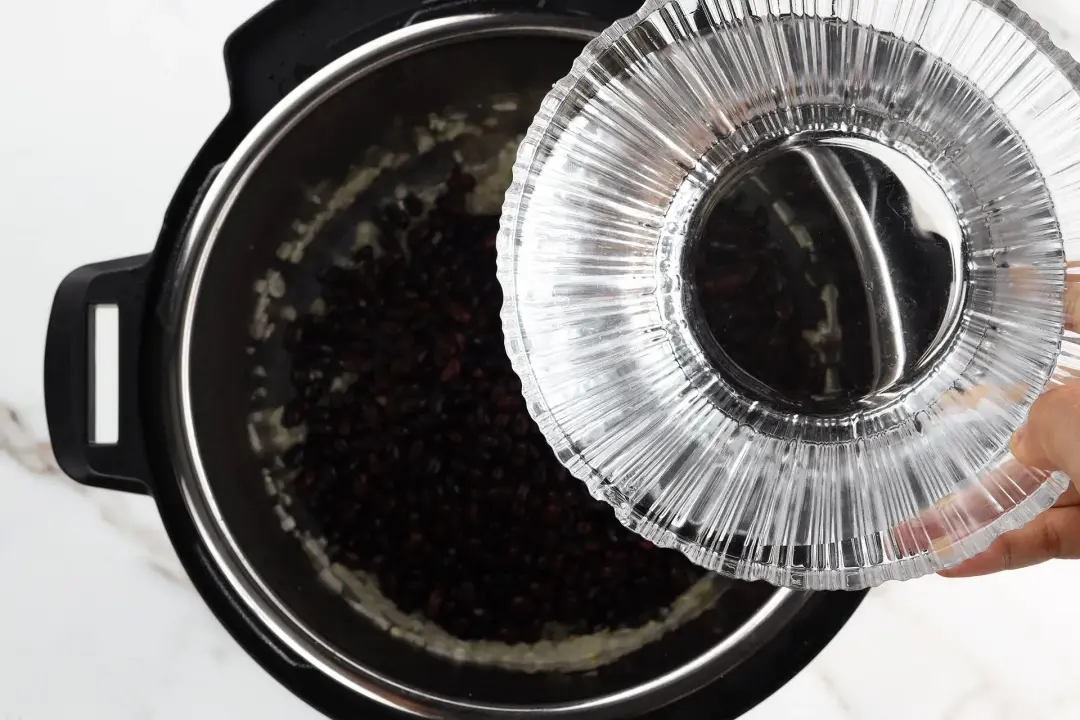 step 3 how to cook black beans in the instant pot