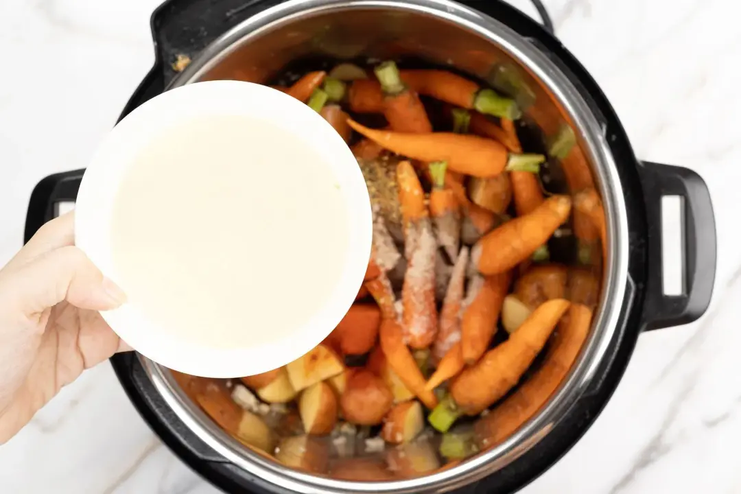 step 3 How to Cook Potatoes and Carrots in the Instant Pot