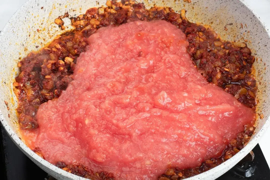 Step 5 Cook the tomatoes2