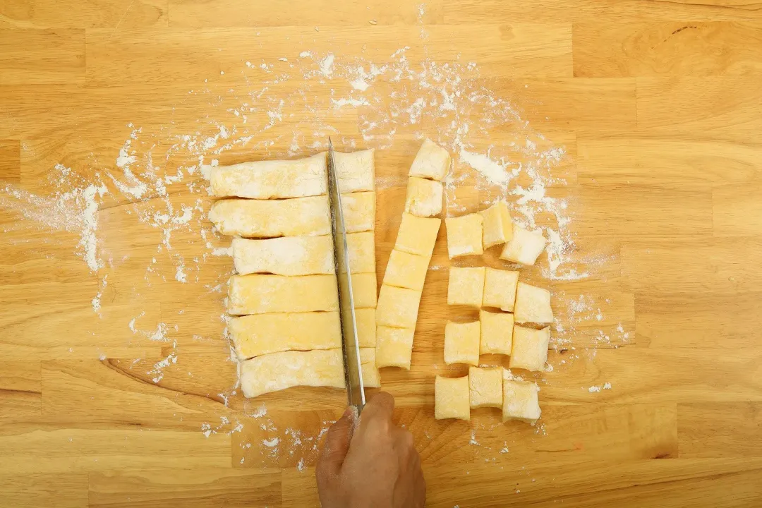 step 5 How to make gnocchi potato