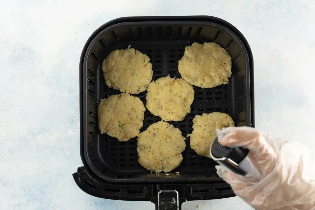 step 5 how to make hash browns in an air fryer