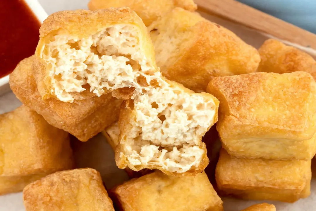 step 6 how to make fried tofu in the air fryer