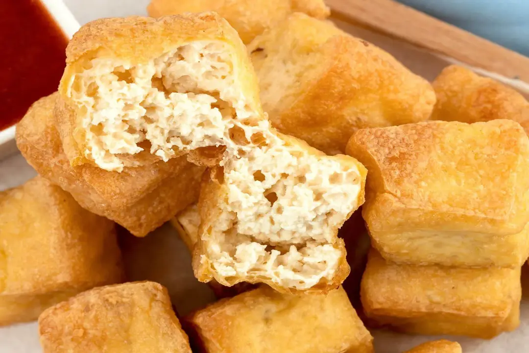 step 6 how to make fried tofu in the air fryer