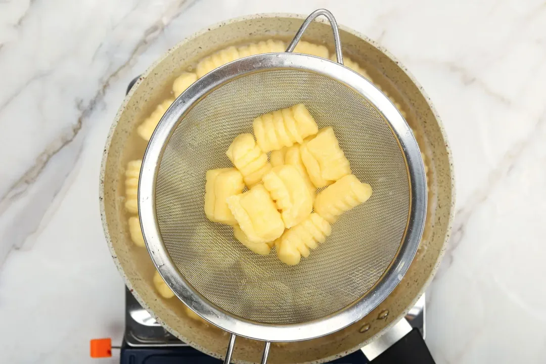 step 7 How to make gnocchi potato