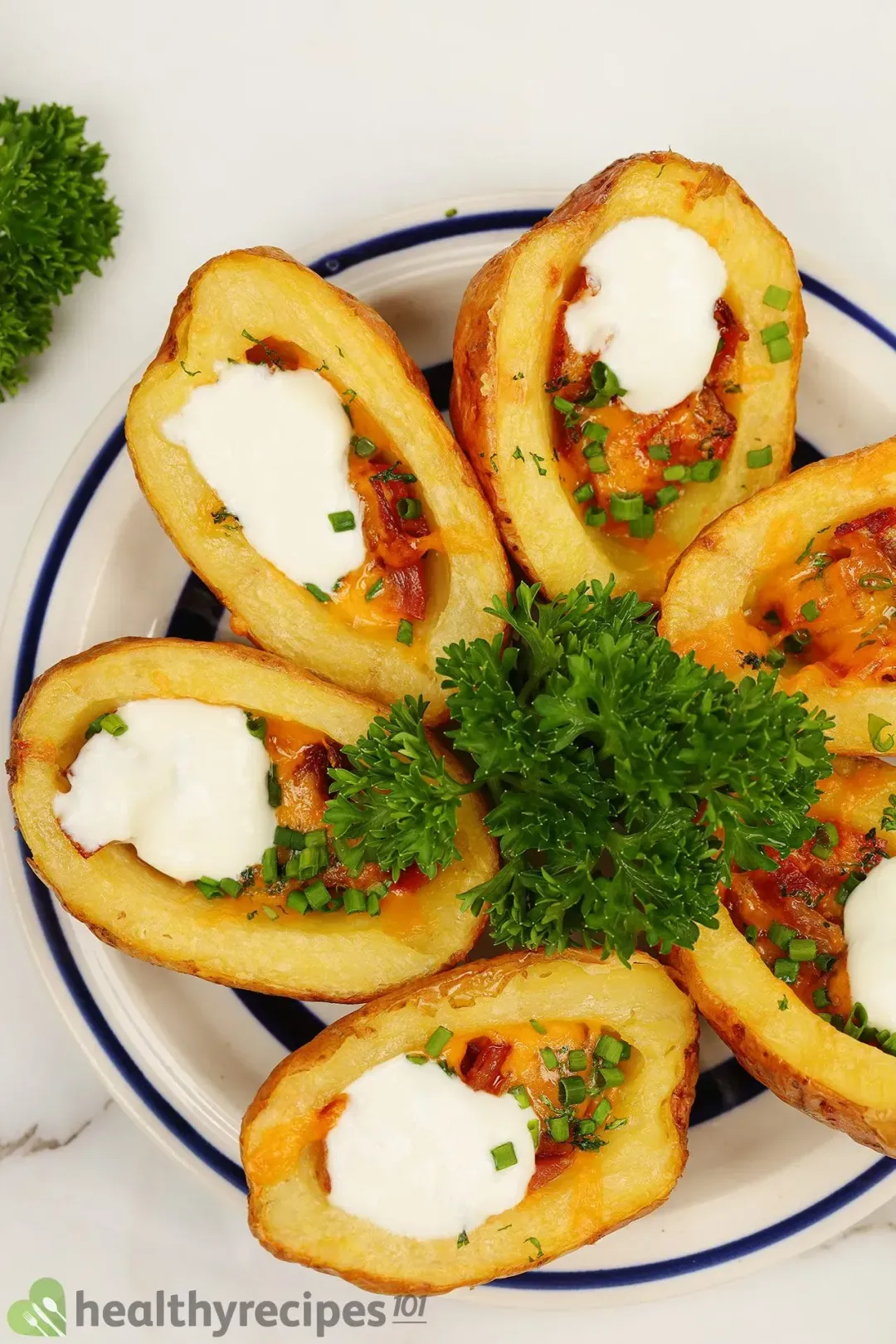 Store and Reheat Potato Skins