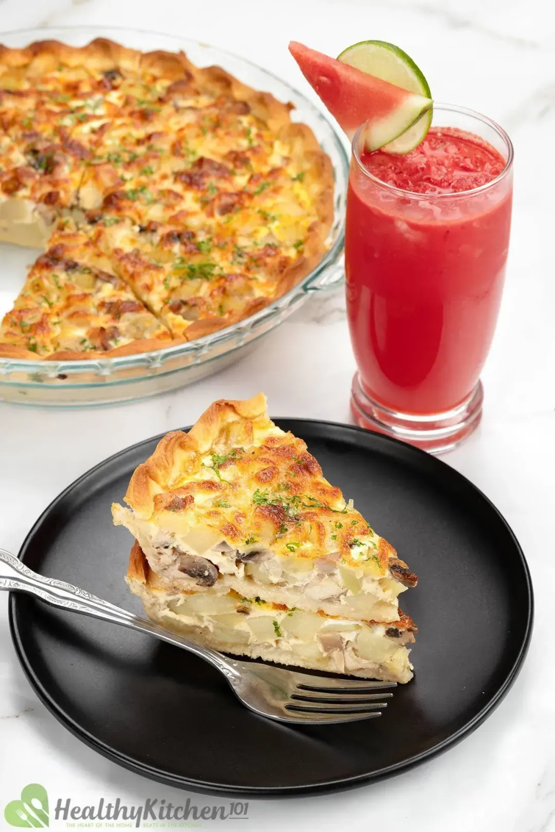 what to serve with quiche