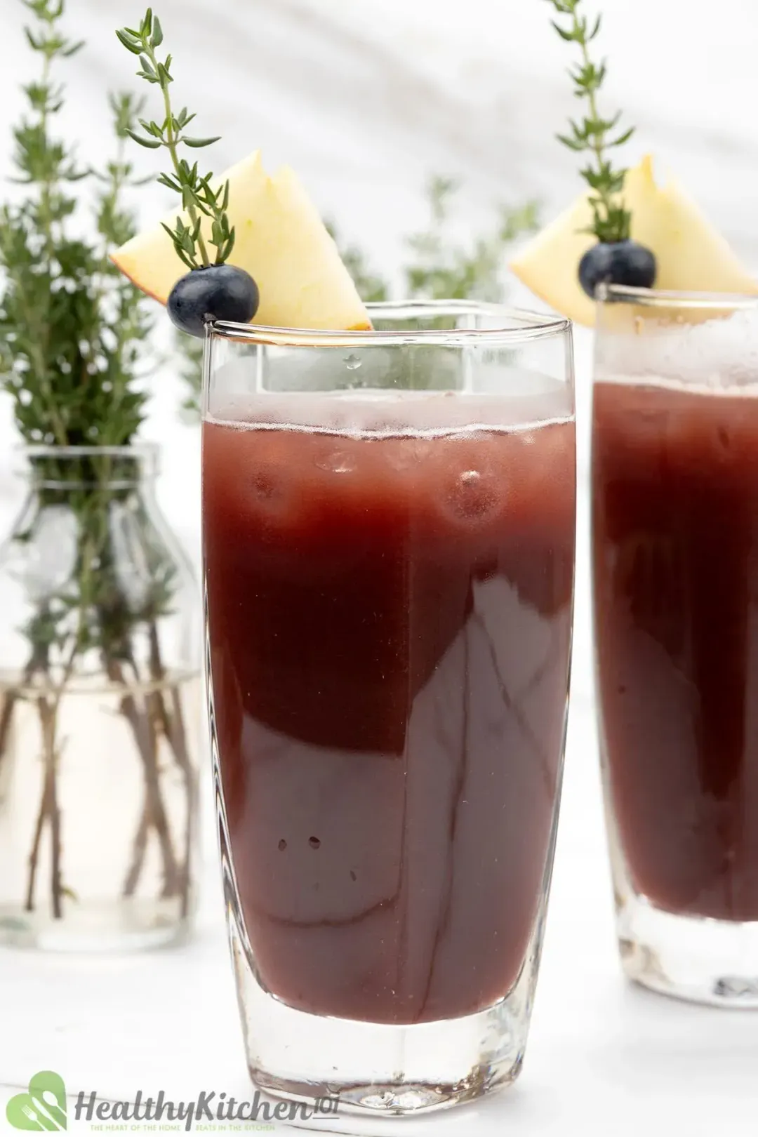 Apple Blueberry juice