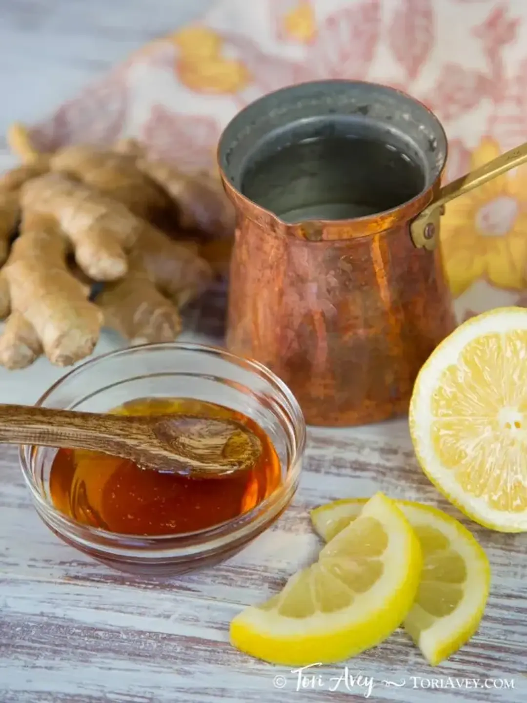 Apple Cider Vinegar Lemon Juice and Honey