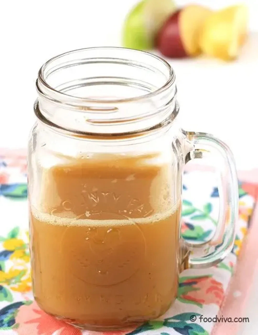 apple ginger juice by foodviva