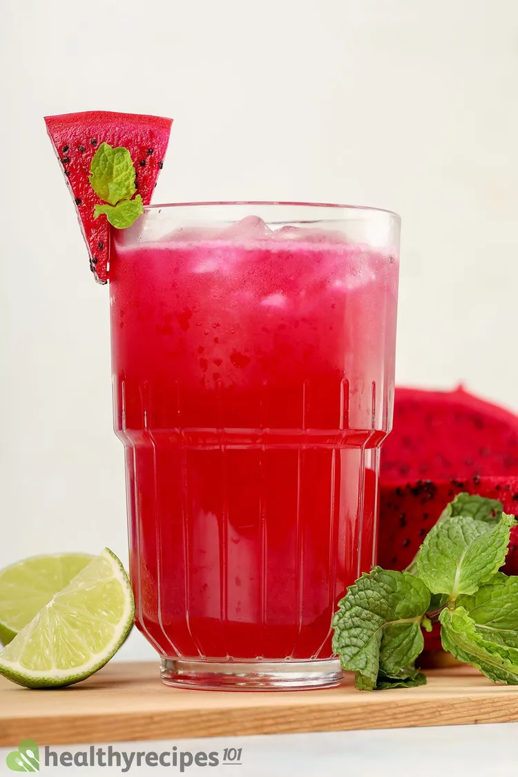 Dragon Fruit Juice Recipe A Healthy, VeganFriendly Summer Drink