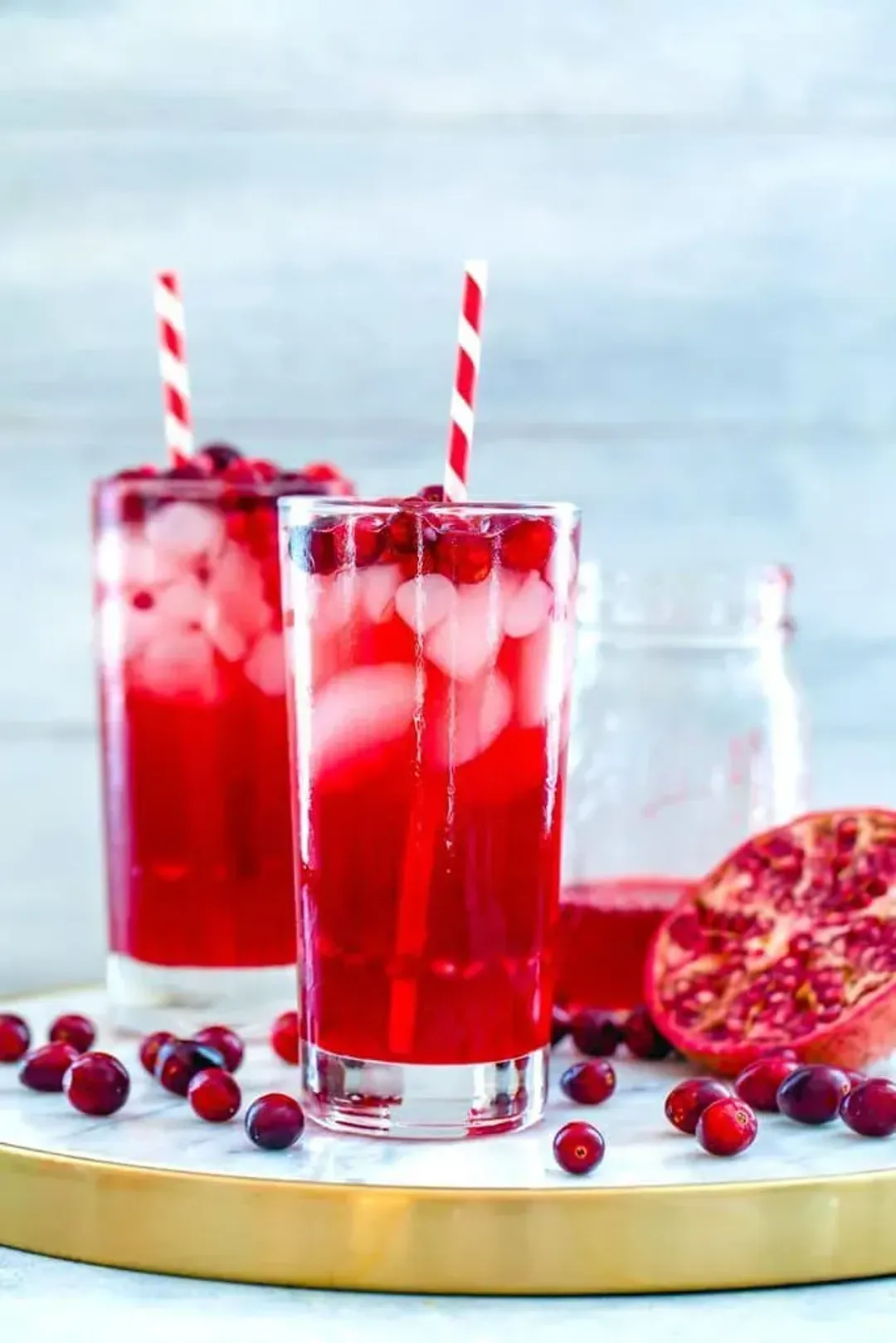 Cranberry Pomegranate Sparkler