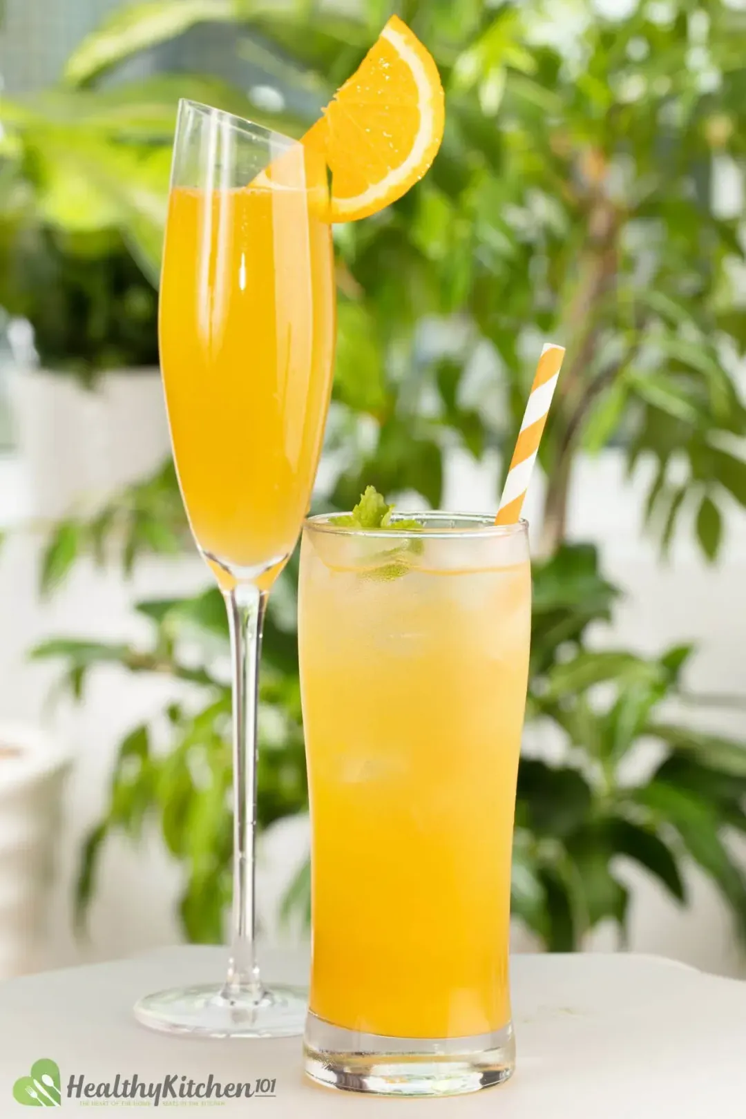 Ginger Ale and Orange Juice