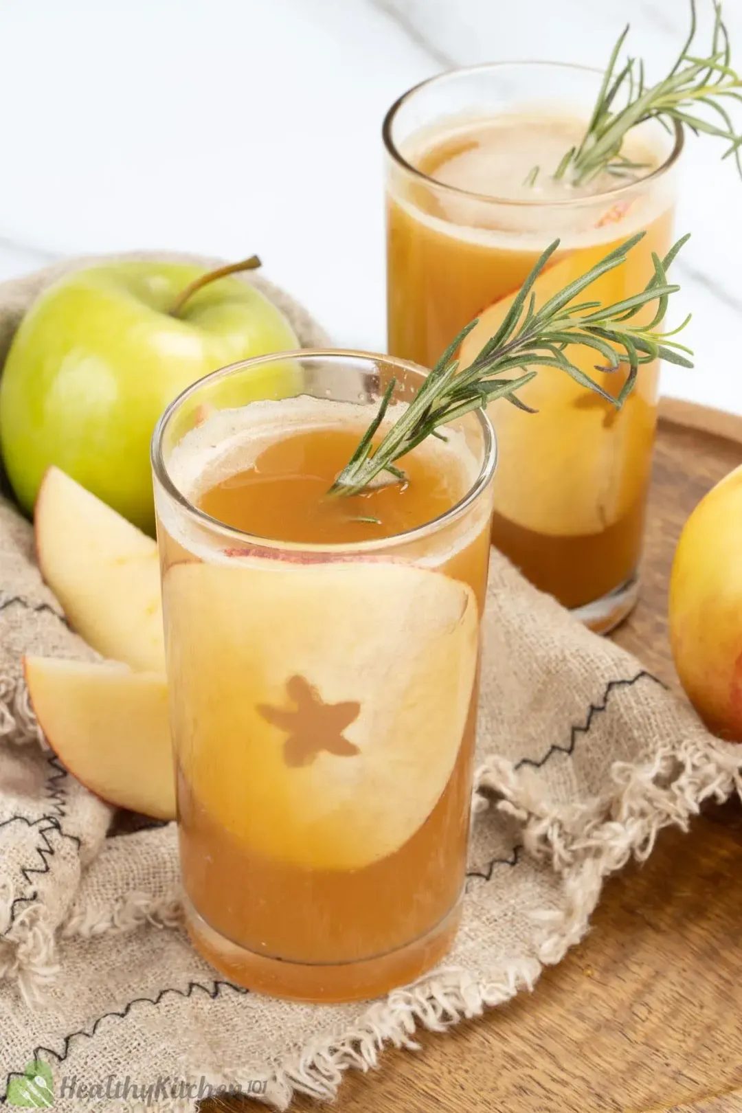 homemade apple juice