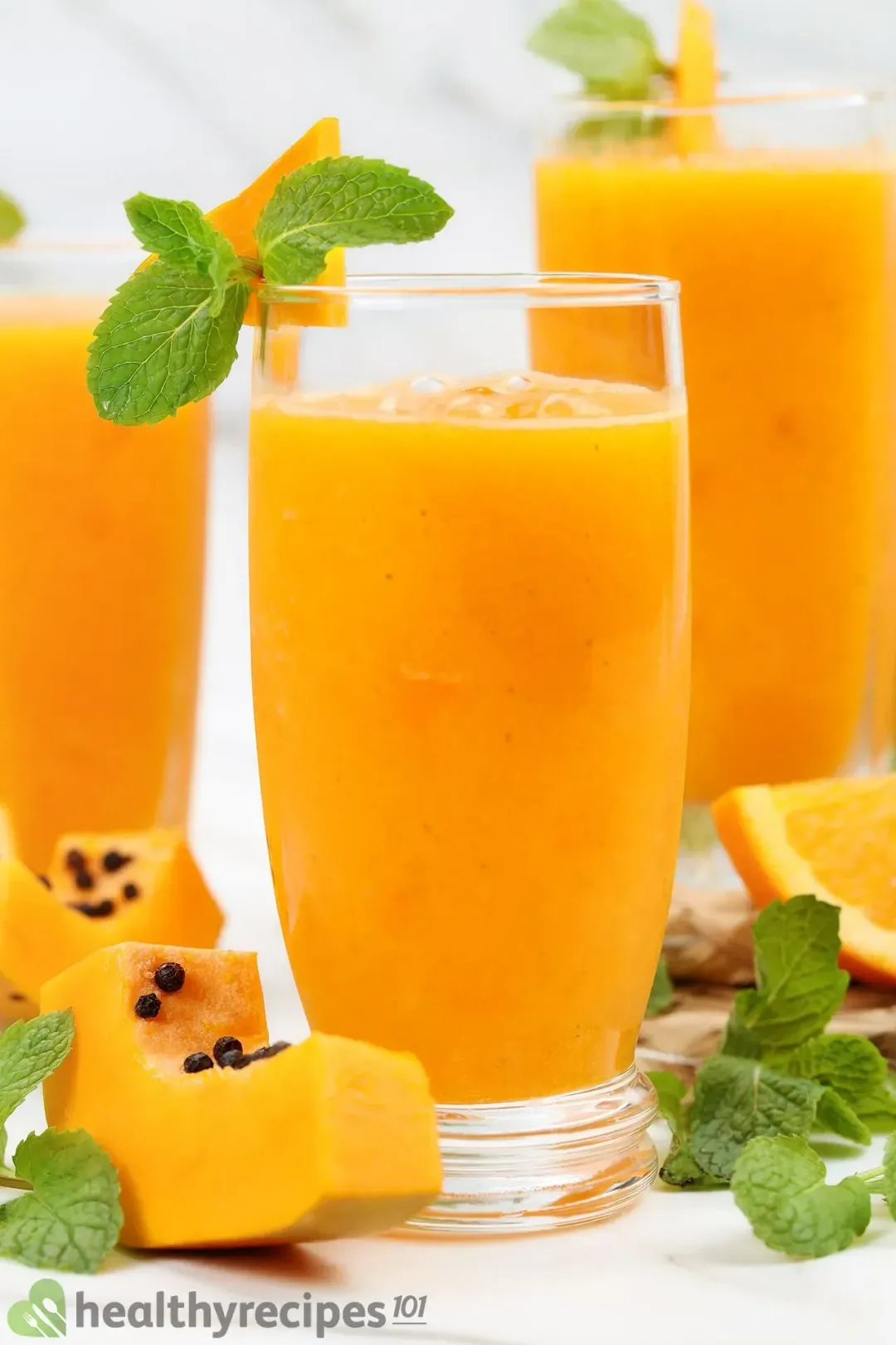 Homemade papaya juice recipe