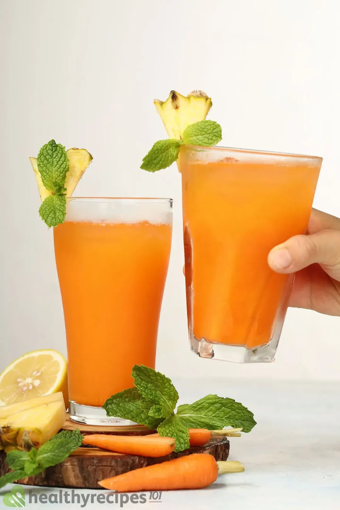 Homemade Pineapple Carrot Juice recipe