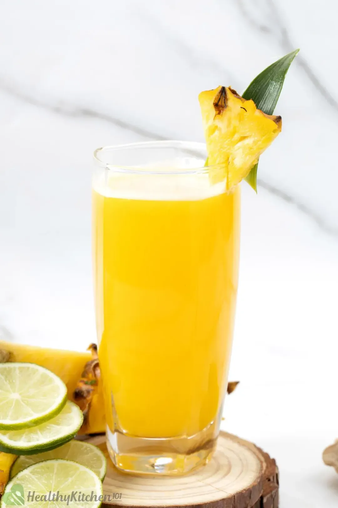 Homemade Pineapple Ginger Juice Recipe