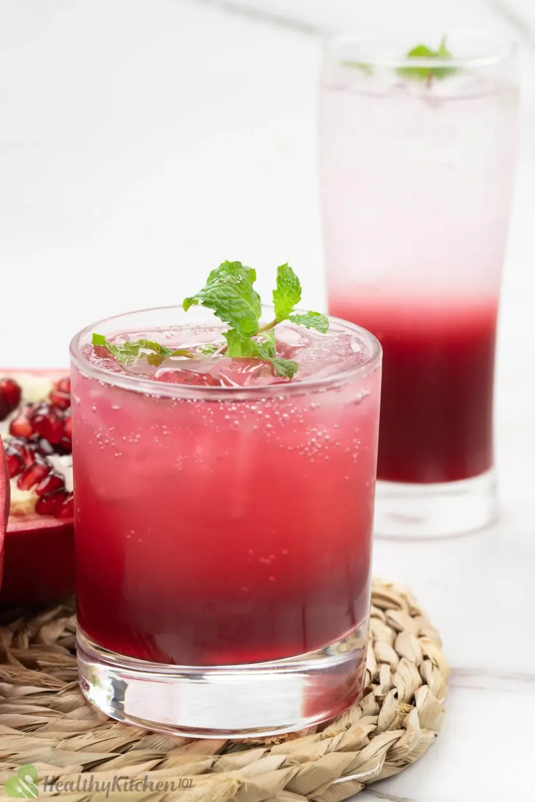 homemade pomegranate juice
