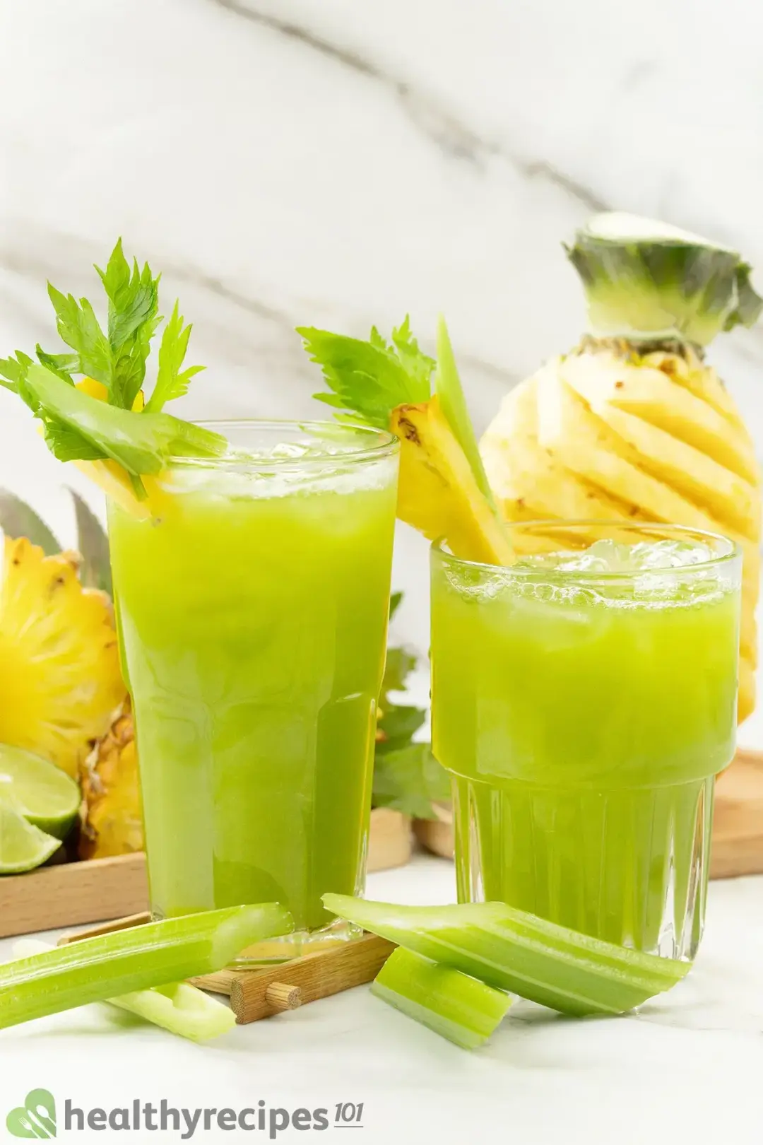 how long does pineapple celery juice last