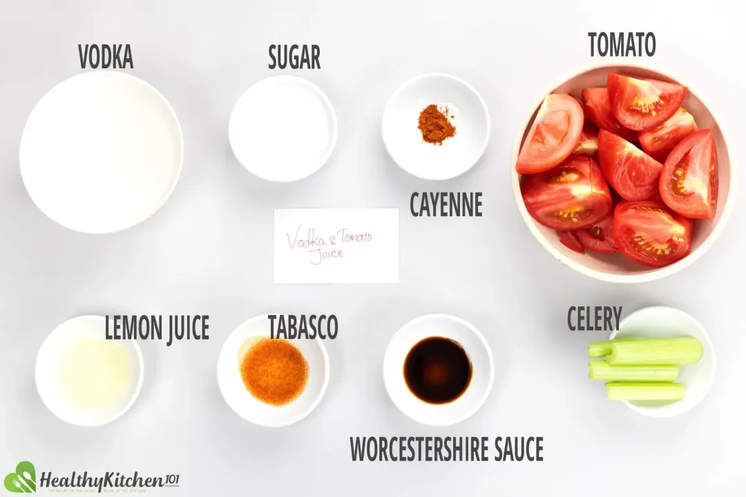How to Make Vodka and Tomato Juice
