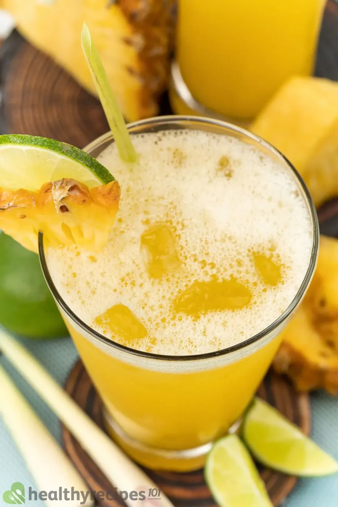is vodka and pineapple juice healthy