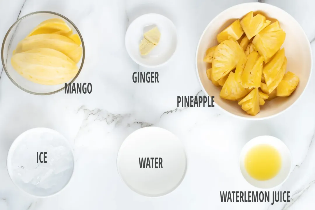 Pineapple Mango Juice ingredient scaled